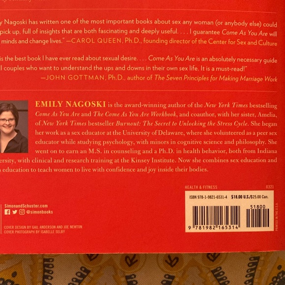 Come As You Are by - Bestselling Women's Sexual Wellness Book - Picture 5 of 6